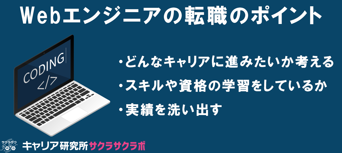 Webエンジニアが転職を成功するために重要な3つのポイント