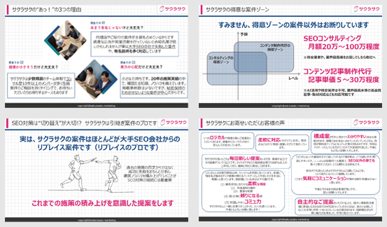サービス資料ダウンロードページ